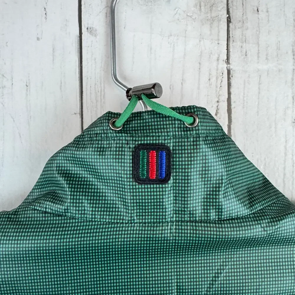 Roberta di Camerino Sport Green Full Zip Windbreaker Jacket Size 90/ US XS/Small